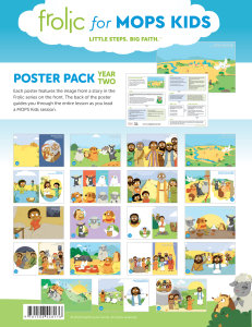MOPS Kids Frolic Poster Pack Year 2