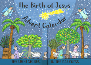 The Birth of Jesus Advent Calendar and Nativity Scene