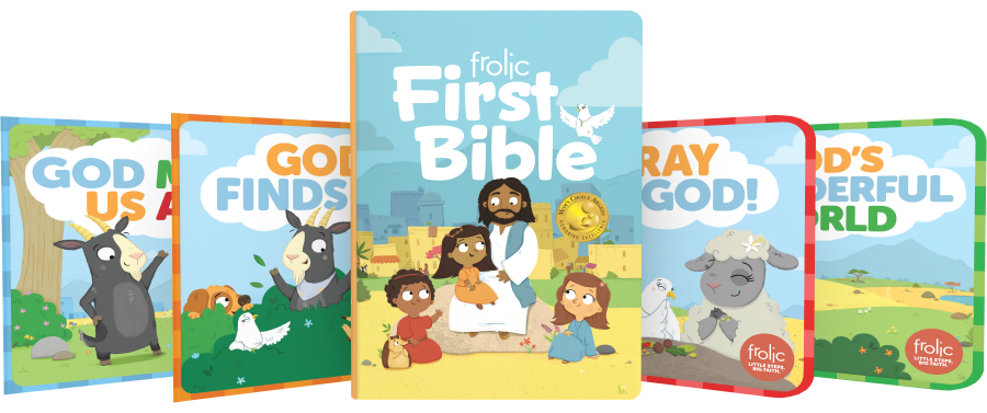 New Baby Bundle: First Bible and Board Books for Toddlers